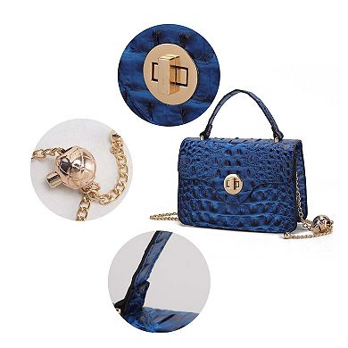 MKF Collection Mae Mini Crossbody Stylish, Functional, Handbag by Mia K.