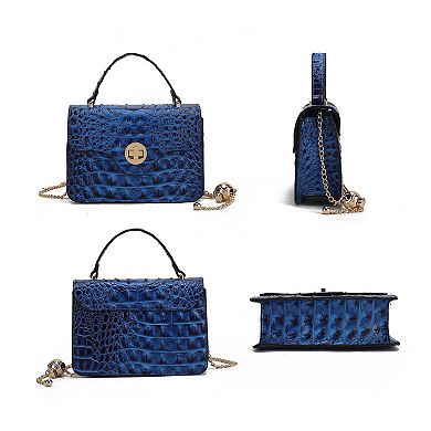MKF Collection Mae Mini Crossbody Stylish, Functional, Handbag by Mia K.