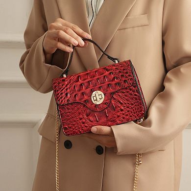 MKF Collection Mae Mini Crossbody Stylish, Functional, Handbag by Mia K.