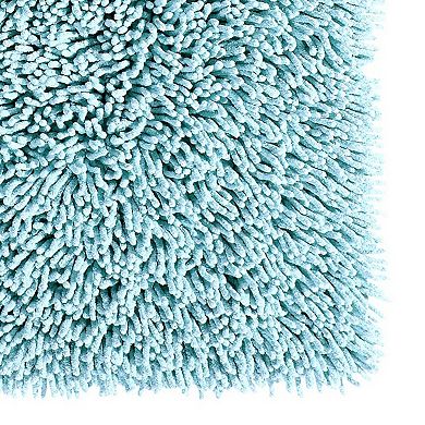 Chenille Shaggy 220 GSF Non Skid Back Bath Rug