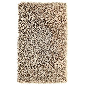 Chenille Shaggy 220 GSF Non Skid Back Bath Rug