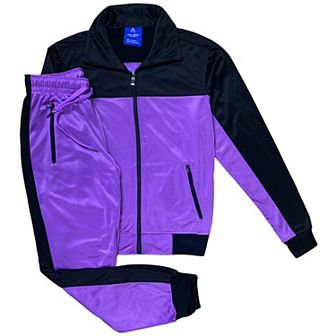 Women's 2 pc Tracksuit Fashionary Full Track Jacket & Jogger Track pants Jumpsuit