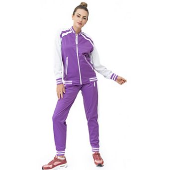 Women's 2 pc Varsity Tracksuit