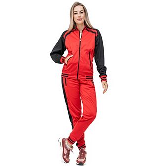 Women's 2 pc Varsity Tracksuit