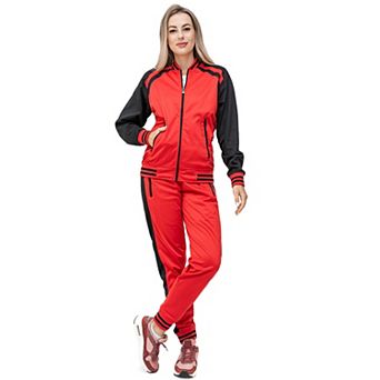 Women's 2 pc Varsity Tracksuit