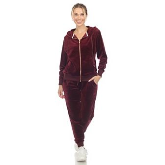 Women's Velour Two Piece Set