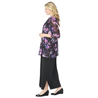 Woman Within Plus Size 4 pc Jacket/Tank/Dress/Pant Set