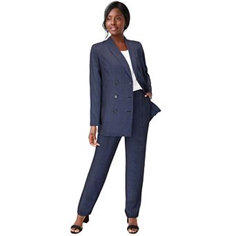 Jessica London Women's Plus Size 2 pc Double-Breasted Pantsuit