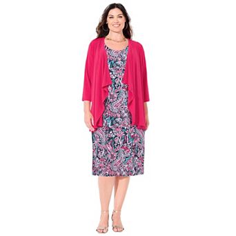 Catherines Women's Plus Size Classic Jacket Dress
