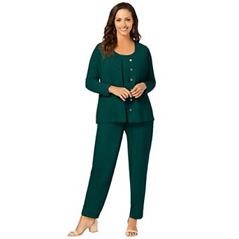 Jessica London Women's Plus Size 4 pc Stretch Knit Wardrober