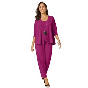 Jessica London Women's Plus Size Stretch Knit 4 pc Wardrober