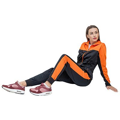 Women's 2-Piece Tracksuit Fashionary Full Track Jacket & Jogger