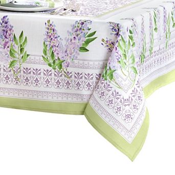 Lilac Garden Floral Spring/Summer Tablecloth
