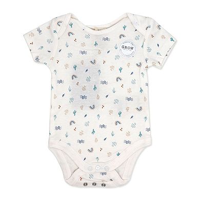 Home Grown Baby 100% Organic Cotton 3 Piece Boys Southwest Layette Set