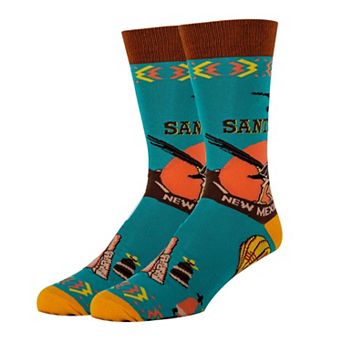 Men's Crew Socks - Santa Fe