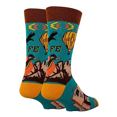 Men's Crew Socks - Santa Fe
