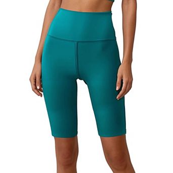Women's Tummy Control Long Bike Swim Shorts