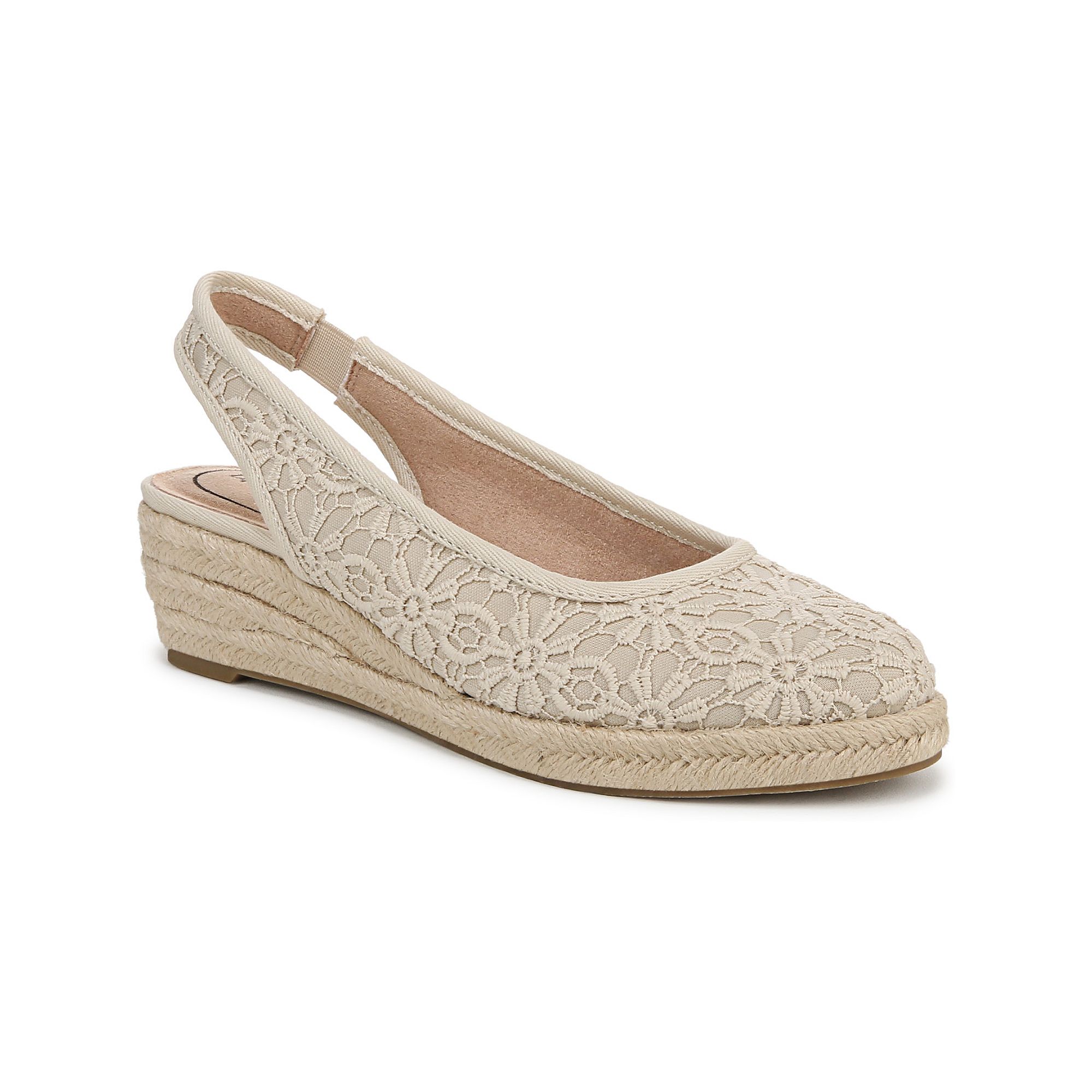 LifeStride Kayden Womens Espadrille Singback Shoes, Size: 5, Crochet