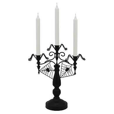 Celebrate Together™ Halloween Candleabra with Spider Web Design Table Decor
