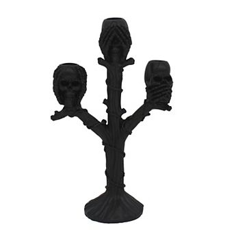Celebrate Together™ Halloween Skull Candleabra Table Decor