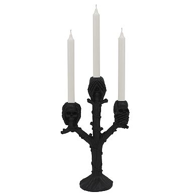 Celebrate Together™ Halloween Skull Candleabra Table Decor