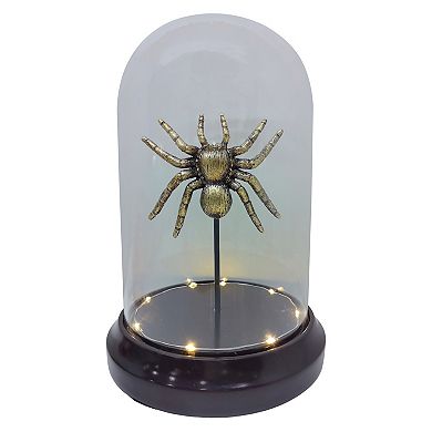 Celebrate Together™ Halloween LED Spider Glass Dome Table Decor
