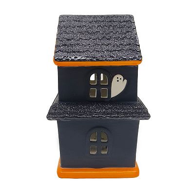 Celebrate Together™ Halloween Haunted House with Jack-O-Lantern Table Decor