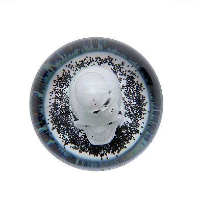 Celebrate Together™ Halloween Stacked Skulls Water Globe Table Decor