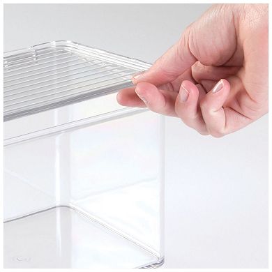 iDesign Hinged-Lid First Aid Organizer Box – Clear
