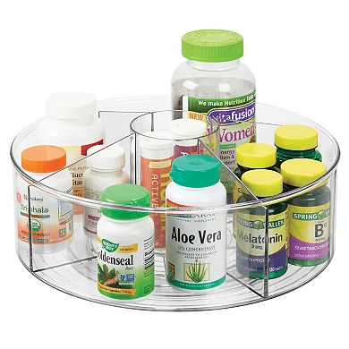 iDesign Hinged-Lid First Aid Organizer Box – Clear
