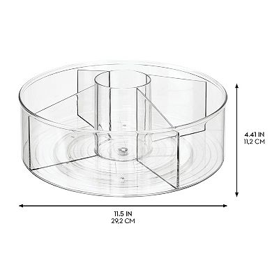 iDesign Hinged-Lid First Aid Organizer Box – Clear