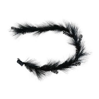 Celebrate Together™ Halloween Pre-Lit Artificial Black Pine Garland