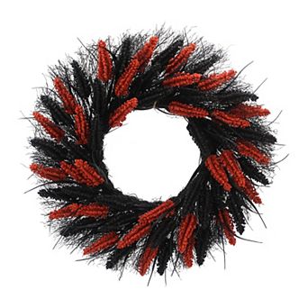 Celebrate Together™ Halloween Tri-Color Artificial Lavender Wreath