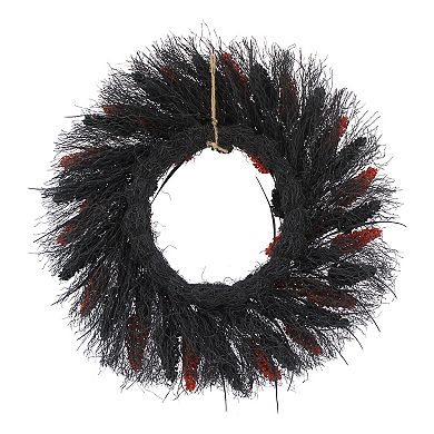 Celebrate Together™ Halloween Tri-Color Artificial Lavender Wreath