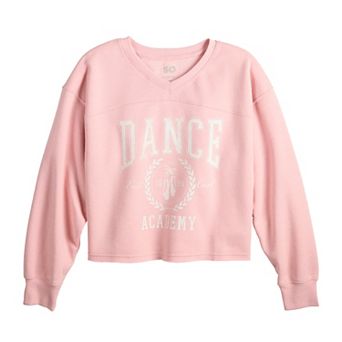 Girls 6-20 SO® Long Sleeve Varsity Sweatshirt in Regular & Plus Sizes