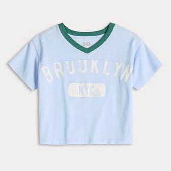 Girls 6-20 SO® Short Sleeve Varsity Tee