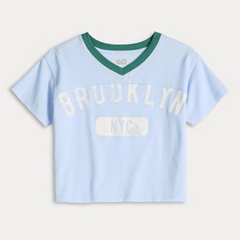 Girls 6-20 SO® Short Sleeve Varsity Tee