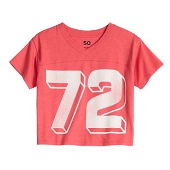 Girls 6-20 SO® Short Sleeve Varsity Tee