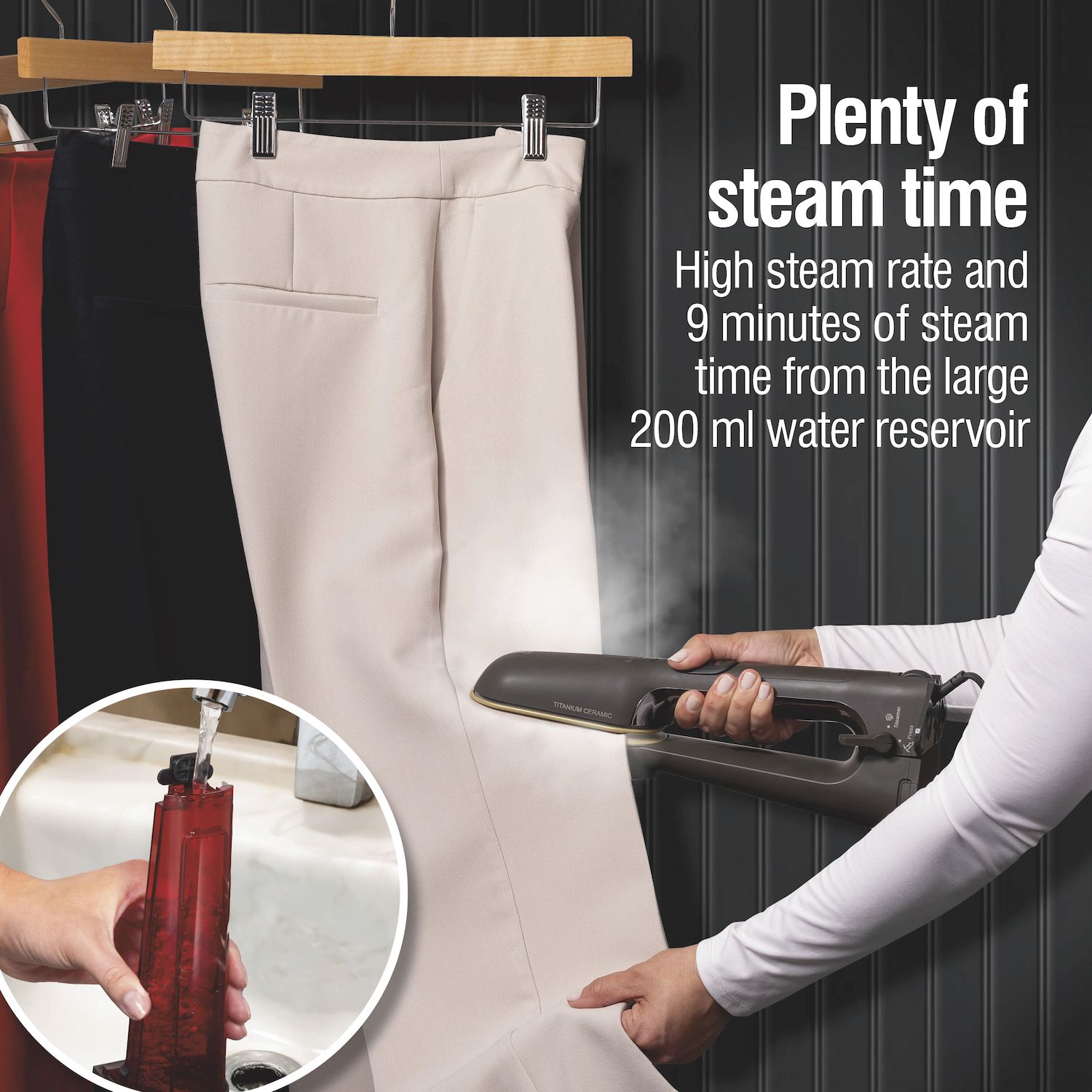 CHI SteamPress Garment Steamer - Thumbnail 5