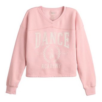 Girls 7-16 SO® Adaptive Varsity Sweatshirt