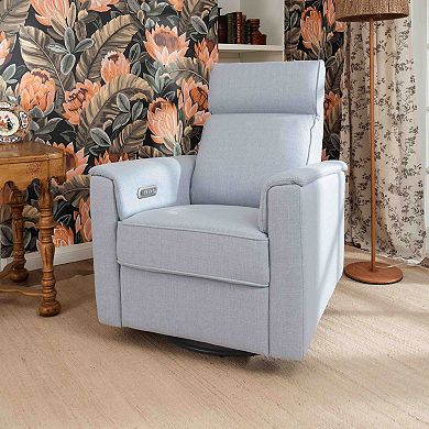 Namesake Willa Plus Power Glider Recliner With Power Headrest