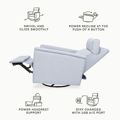 Namesake Willa Plus Power Glider Recliner With Power Headrest