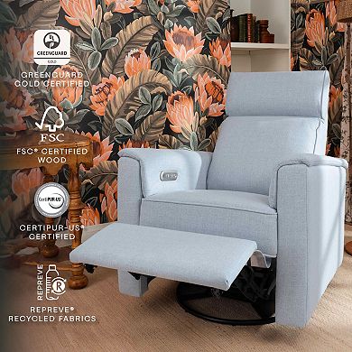 Namesake Willa Plus Power Glider Recliner With Power Headrest