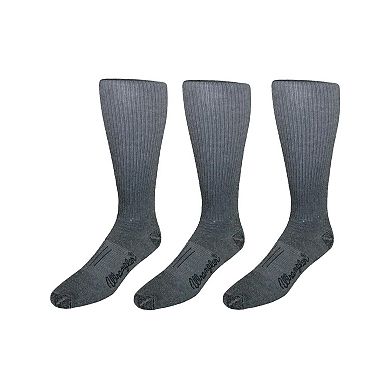 Wrangler Men's Over the Calf Boot Sock (3 Pair Pack)