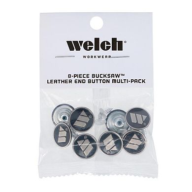 Welch Men's Metal Bachelor Buttons for Suspenders (3 Packs)