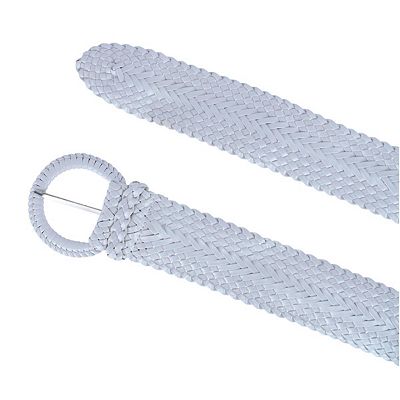 4459 Women\'s Braided Wide Belt With Matching Buckle, Large Amazon.com: ANNULOYA Women Leather Braided Causal and Dress  main image 4