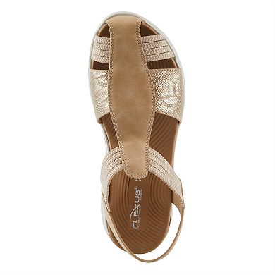 Flexus by Spring Step Women's Damari Ankle Strap Sandals