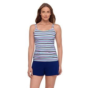 Women's Bal Harbour Ring Swim Tankini Top