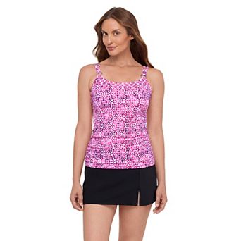 Women's Bal Harbour Floral Print Tankini Swim Top