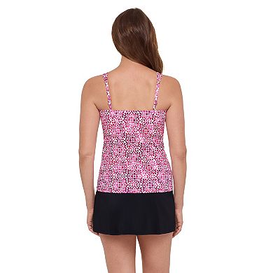 Women's Bal Harbour Floral Print Tankini Swim Top